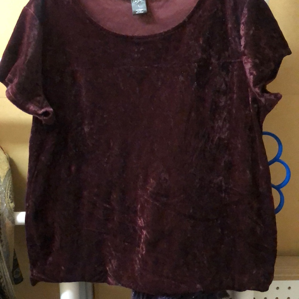 Velvet shirt
